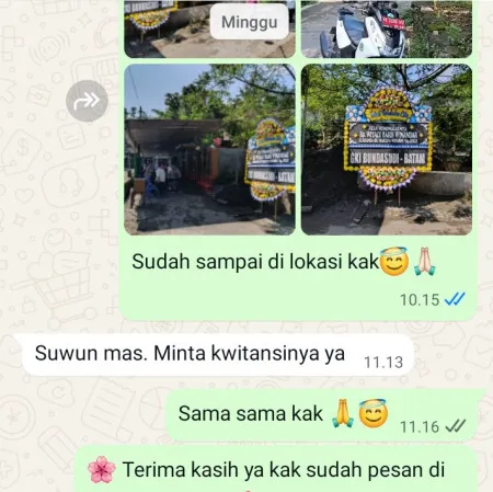 Pengiriman Papan Bunga Duka Sukabumi Utara
