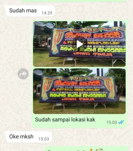 Pengiriman Papan Bunga Sukabumi Utara
