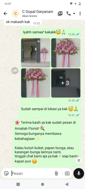 Pengiriman Karangan Bunga Sukabumi Utara